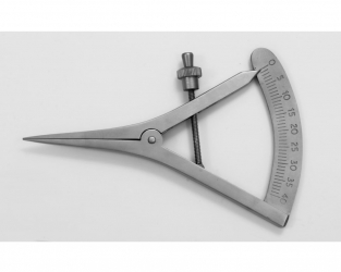 Castroviejo Caliper 9cm 0-40cm Straight